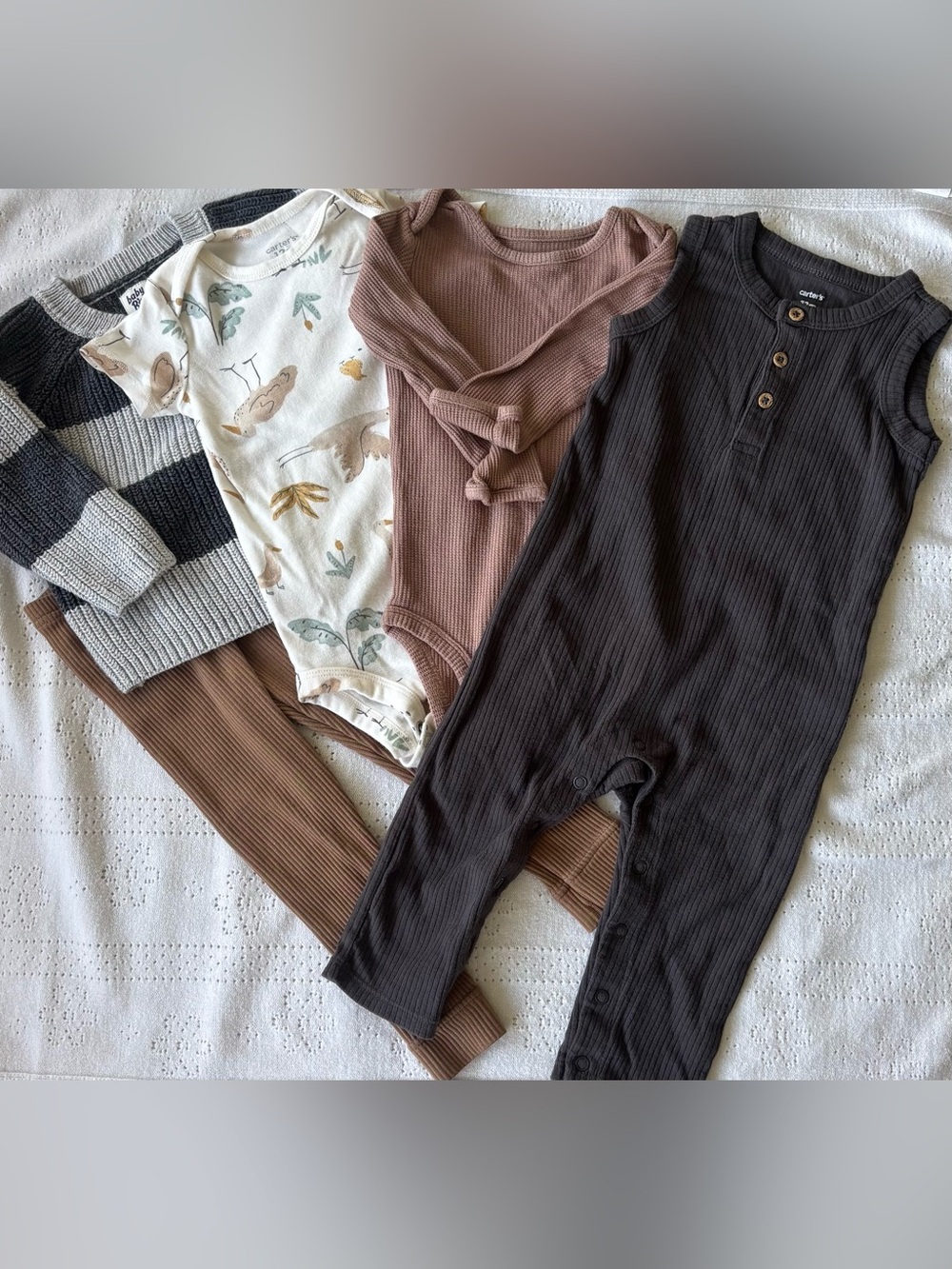 Baby Bundle 12M–1T | Organic Cotton + Cozy Layers